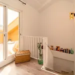 公寓 Attic Duplex Apartment With 4 Terraces & 5 Min Walk To Beach